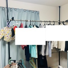 ツッパリタイプの物干し