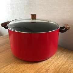 IHも使える　大きなお鍋　もちろんガス火も