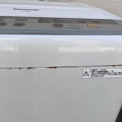 パナソニックNA-F50B9全自動洗濯機の画像