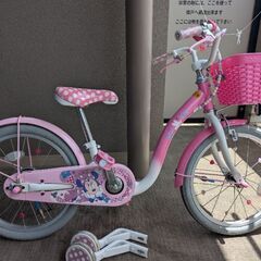 子ども自転車　18インチ　ディズニー
