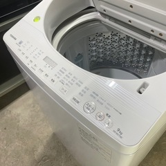 💥激安💥❗️配送無料❗️2019年製　TOSHIBA 乾燥洗濯機　9KG/5KG AW-9SV7　の画像