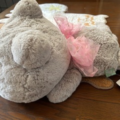 顔文字にゃんこ　ぬいぐるみの画像