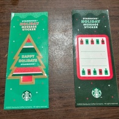 スタバのシールの画像