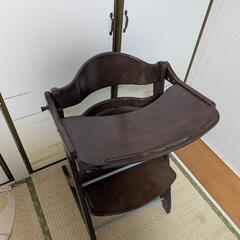 赤ちゃん用ハイチェアの画像
