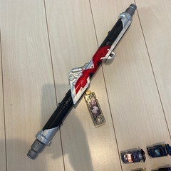 【引き渡し限定】仮面ライダーフォーゼ 変身ベルト アストロスイッチ コンプリート/ 仮面ライダーW メタルシャフトの画像