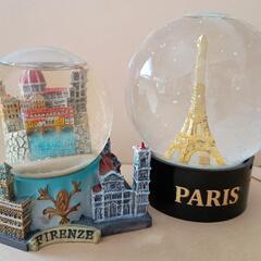 スノードーム　PARIS　FIRENZE