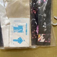 ユニクロ　浴衣　未使用品　譲りますの画像