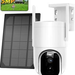 【新品】✨5MP PTZ防犯カメラ 人感センサー付き