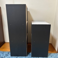 カラーボックス　2段・3段の画像