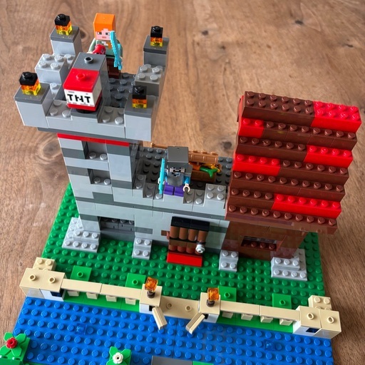 レゴマインクラフト　クラフトボックスLEGO レゴマイクラ箱つき