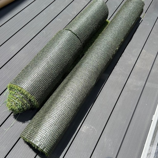 防草加工付き人工芝　3本セット