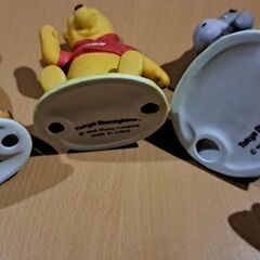 ディズニーランド・プーさん陶器フィギュア・レトロの画像