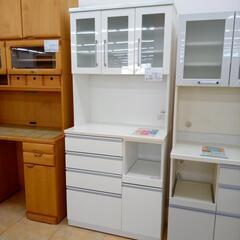 ★ジモティ割あり★ ニトリ 食器棚 ホワイト H200×D50×...