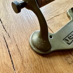 真鍮製トイレットペーパーホルダーの画像