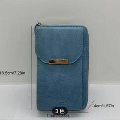 【新品】ミニマルデザイン スマホ収納 多機能ポーチ の画像
