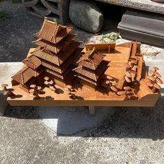 松本城　　フルスクラッチ　自作モデルの画像
