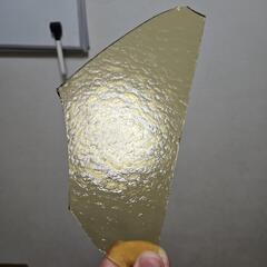 ステンドグラス材料　黄色　イエロー　#22の画像