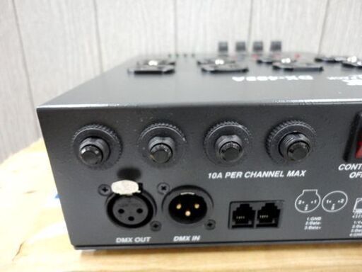 通電確認のみ Lite-Puter DX-402A ステージ用調光器 ライトピューター PA機器 調光ユニット コントローラー 西岡店