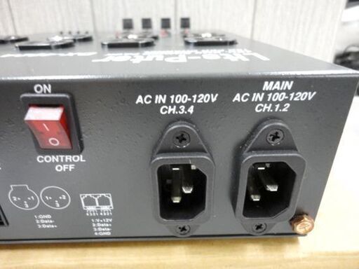 通電確認のみ Lite-Puter DX-402A ステージ用調光器 ライトピューター PA機器 調光ユニット コントローラー 西岡店