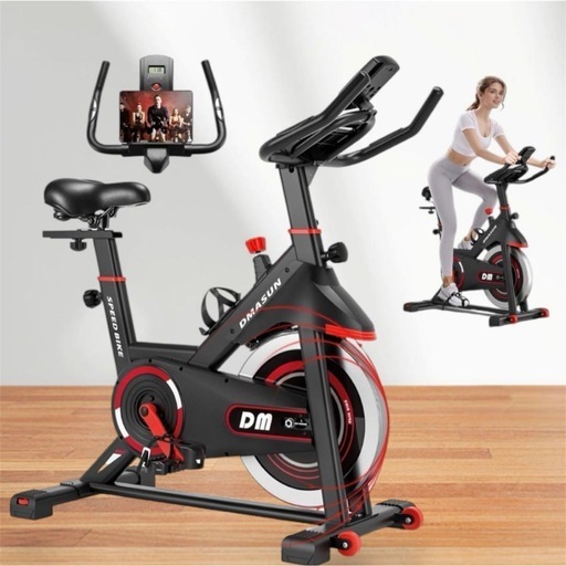 【新品】エアロバイク 家庭用 静音スピンバイク フィットネス　静音　ダイエット