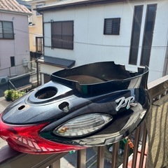sa39J ジョグZR純正リアカウル！テールランプ、クリアウインカー付き！の画像