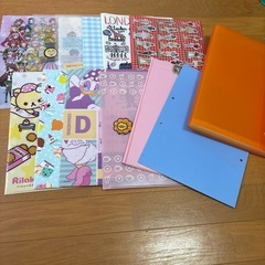 クリアファイル　A4バインダー等セット売り