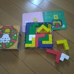 ブロック知恵玩具まとめての画像