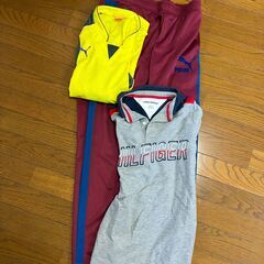 PUMA, Hilfiger】ジャージ下、シャツ　3着
