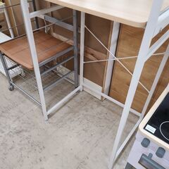 J9453　ぼん家具　ごみ箱上ラック　ナチュラル　クリーニング済み【リユースのサカイ柏店】参考価格11,080円の画像