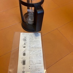 コーヒープレス　説明書付きの画像