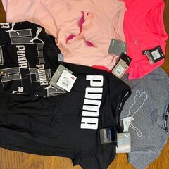 （タグ付き）【PUMA 】Tシャツ　半袖レディース　S　5着