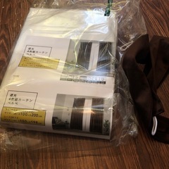 ◆未使用◆レースカーテン2枚セット