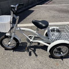 ☆美品 子供用3輪自転車 12インチ OBY03-001-weの画像