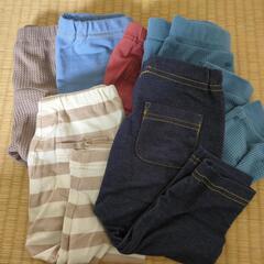 90～95  サイズの7分丈スボン6枚セット