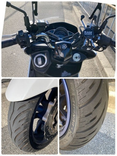 ★自賠責付☆ヤマハマジェスティs 155後期LEDモデルSG52j/ETC2.0/givi BOX／スクリーン付 ☆自賠責付☆ヤマハマジェスティs 155後期LEDモデルSG52j/ETC2.0/givi