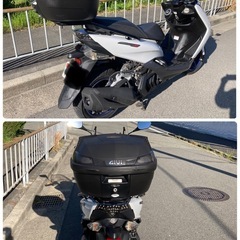 ★自賠責付☆ヤマハマジェスティs 155後期LEDモデルSG52j/ETC2.0/givi BOX／スクリーン付の画像