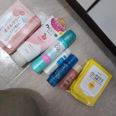 洗顔シートなど色々