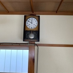柱時計　レトロ
