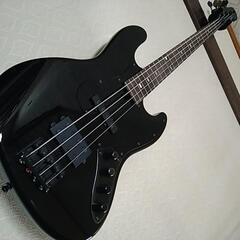 Brian2000 ジャズベースタイプ　オールブラック　アクティブ
