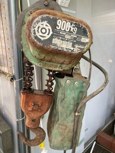 日立　電動ホイスト チェーンブロック 天井クレーン 900kg