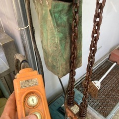 日立　電動ホイスト チェーンブロック 天井クレーン 900kgの画像