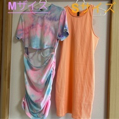 H&M夏海ワンピース