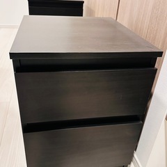 ベッド　収納　サイドテーブル　2個