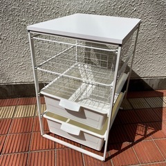 【引取り限定】 IKEA ANTONIUS イケア アントニウス 収納ラック 4段の画像