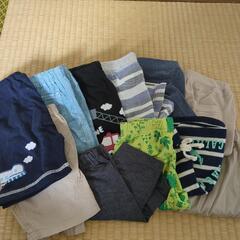 90サイズ   男の子  膝上短パン  11枚 