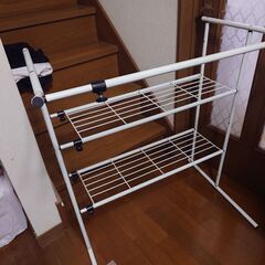🎀押入れ収納棚ハンガーの画像