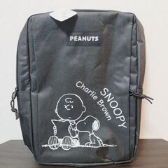 【新】ピーナッツ リュック ブラック チャーリーブラウン