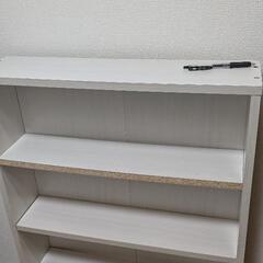 【大容量収納】本棚4段