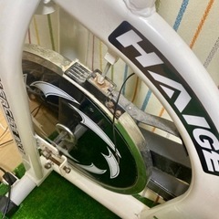 HAIGE フィットネス バイク HG-YX-5006 ホワイトの画像