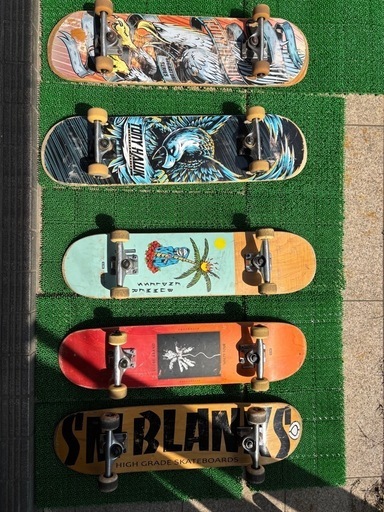 スケートボード　コンプリート